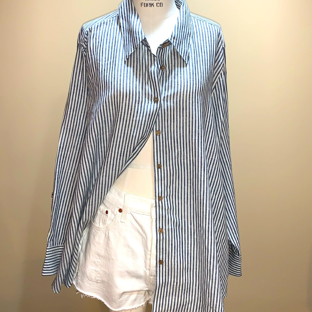 Multiples Stars And Stripes Button Down - image 1